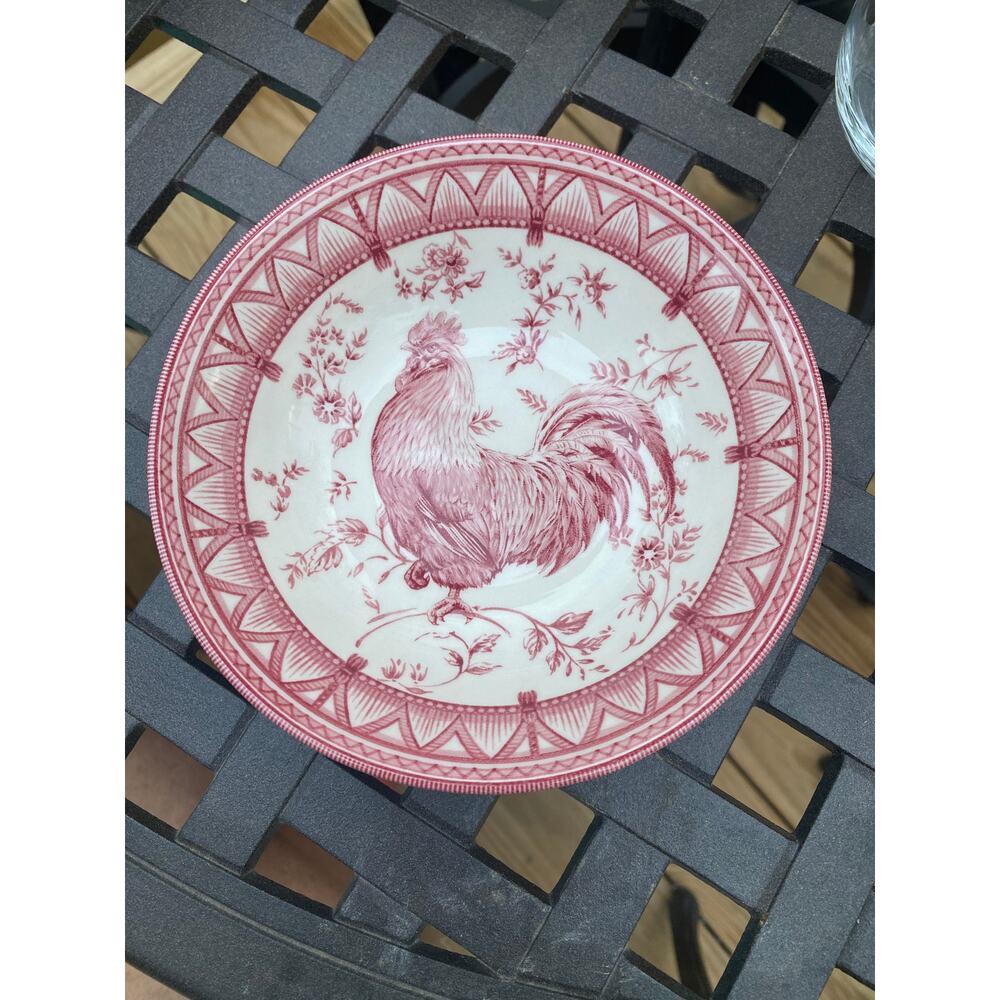 Queen’s Churchill Porcelain Red Rooster‎ 6” Berry Bowl MINT CONDITION